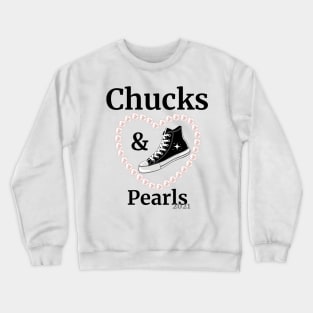 Chucks and Pearls 2021 Harris Biden Crewneck Sweatshirt